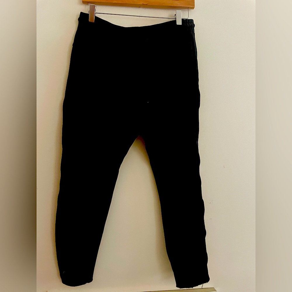 Black casual crop pant